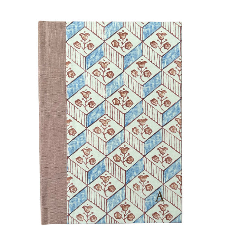 Blue Heritage Florentine Notebook