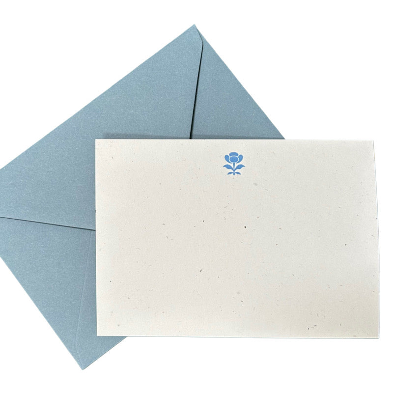 Blue Flower, Box of 10