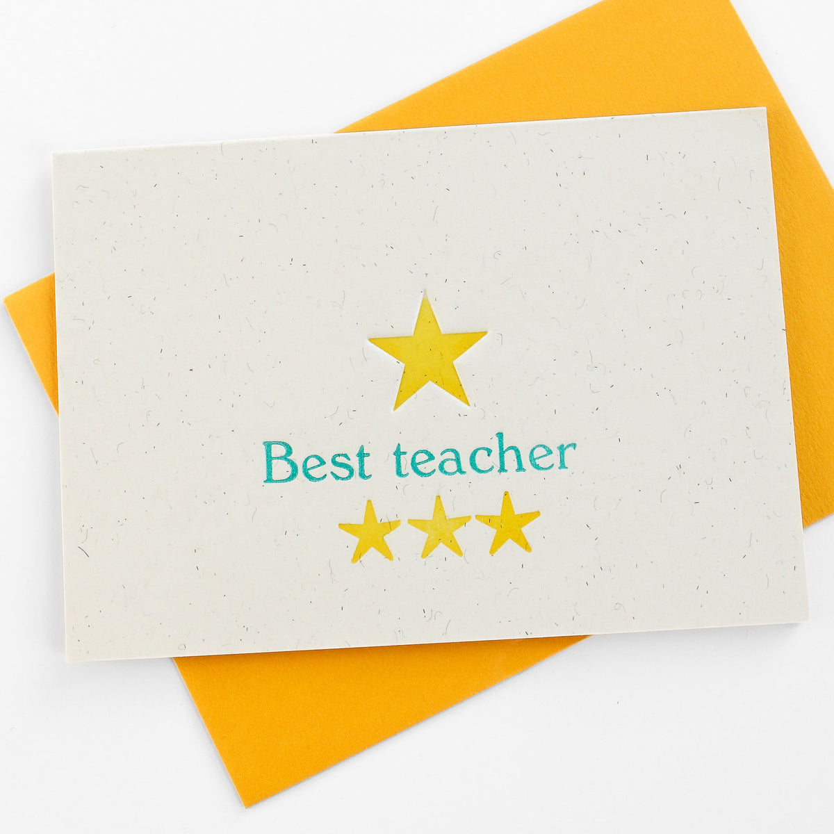 Best Teacher Greeting Card