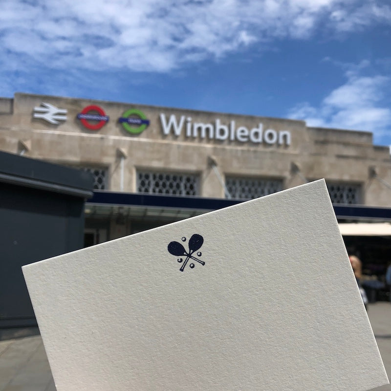 Tennis Greeting Card