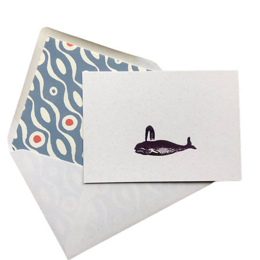 Whale Greeting Card