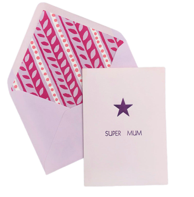 Super Mum Greeting Card