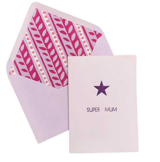 Super Mum Greeting Card