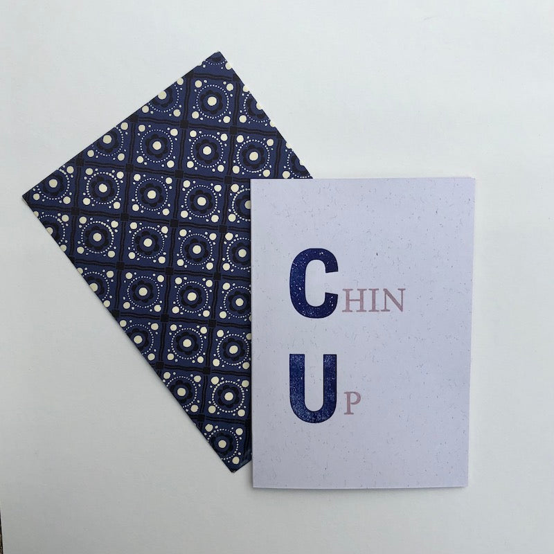 Chin Up Greeting Card