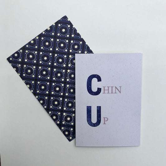 Chin Up Greeting Card