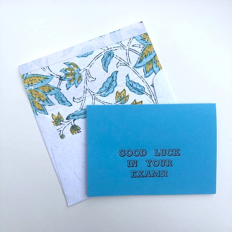 Good Luck In Your Exams Greeting Card