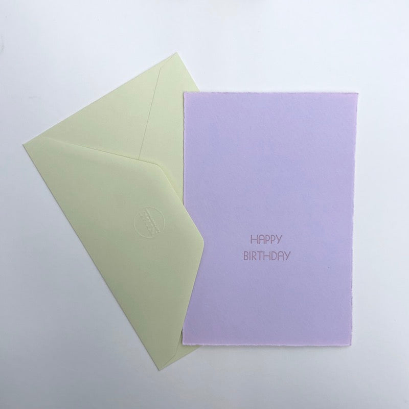 Happy Birthday Greeting Card