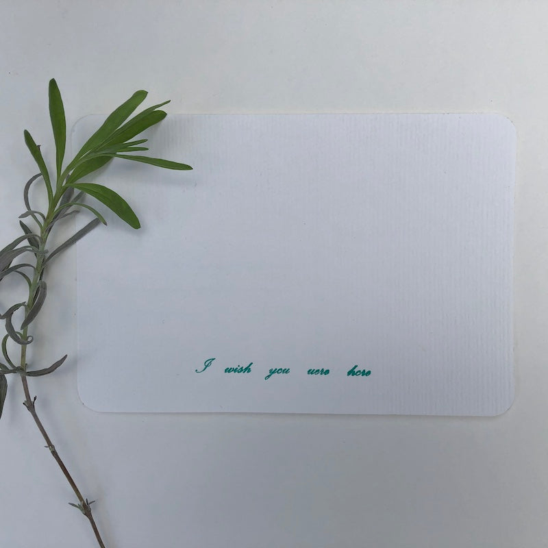 I Wish You Were Here Greeting Card