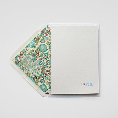 I Love You Greeting Card