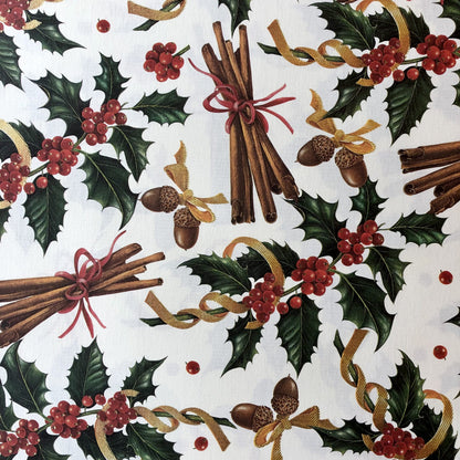 Christmas Wrapping Paper, Holly
