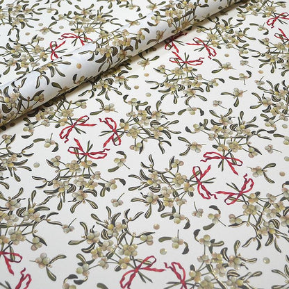 Christmas Wrapping Paper, Mistletoe
