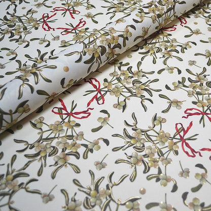 Christmas Wrapping Paper, Mistletoe