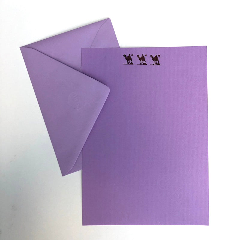 Three Wise Men Writing Paper, Lilac