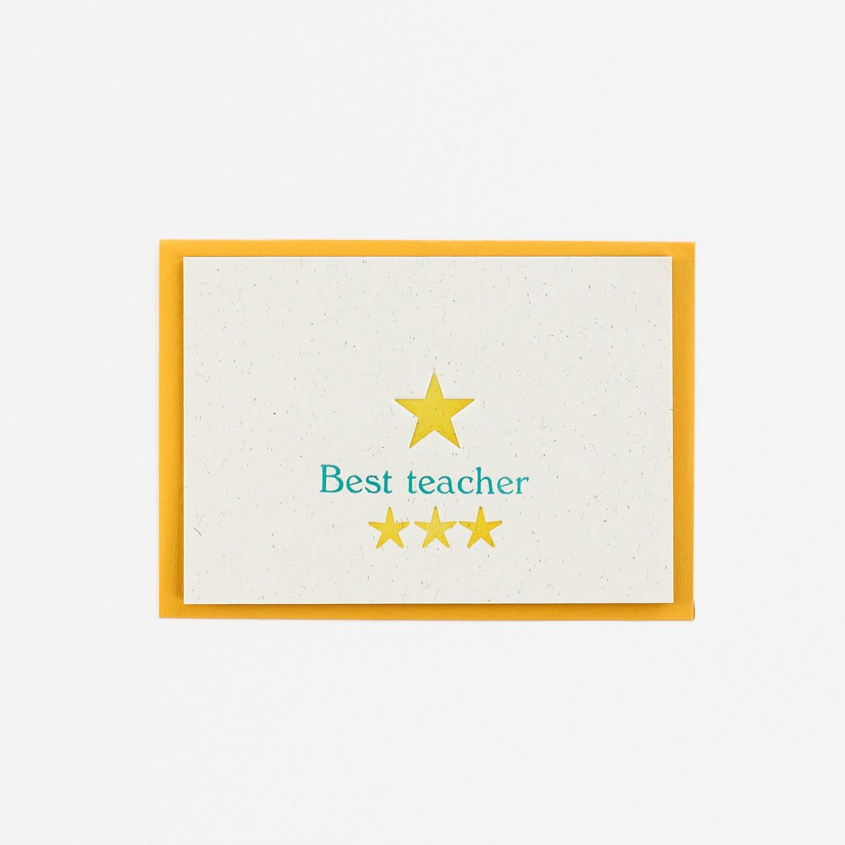 Best Teacher Greeting Card