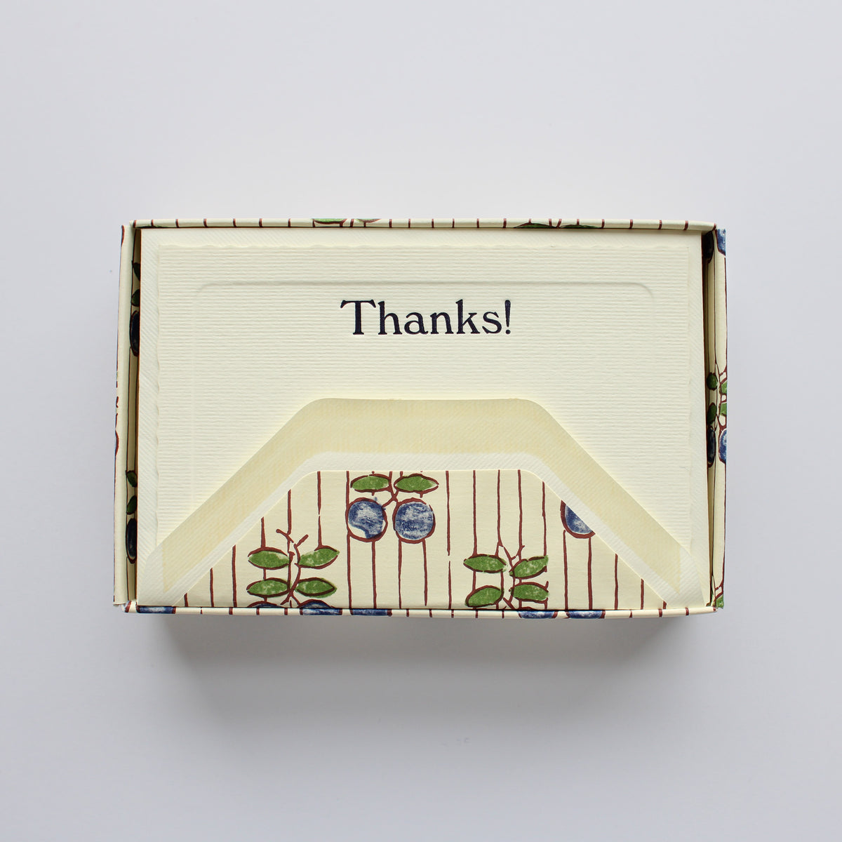 Blue Cherries, Thanks, Box of 8