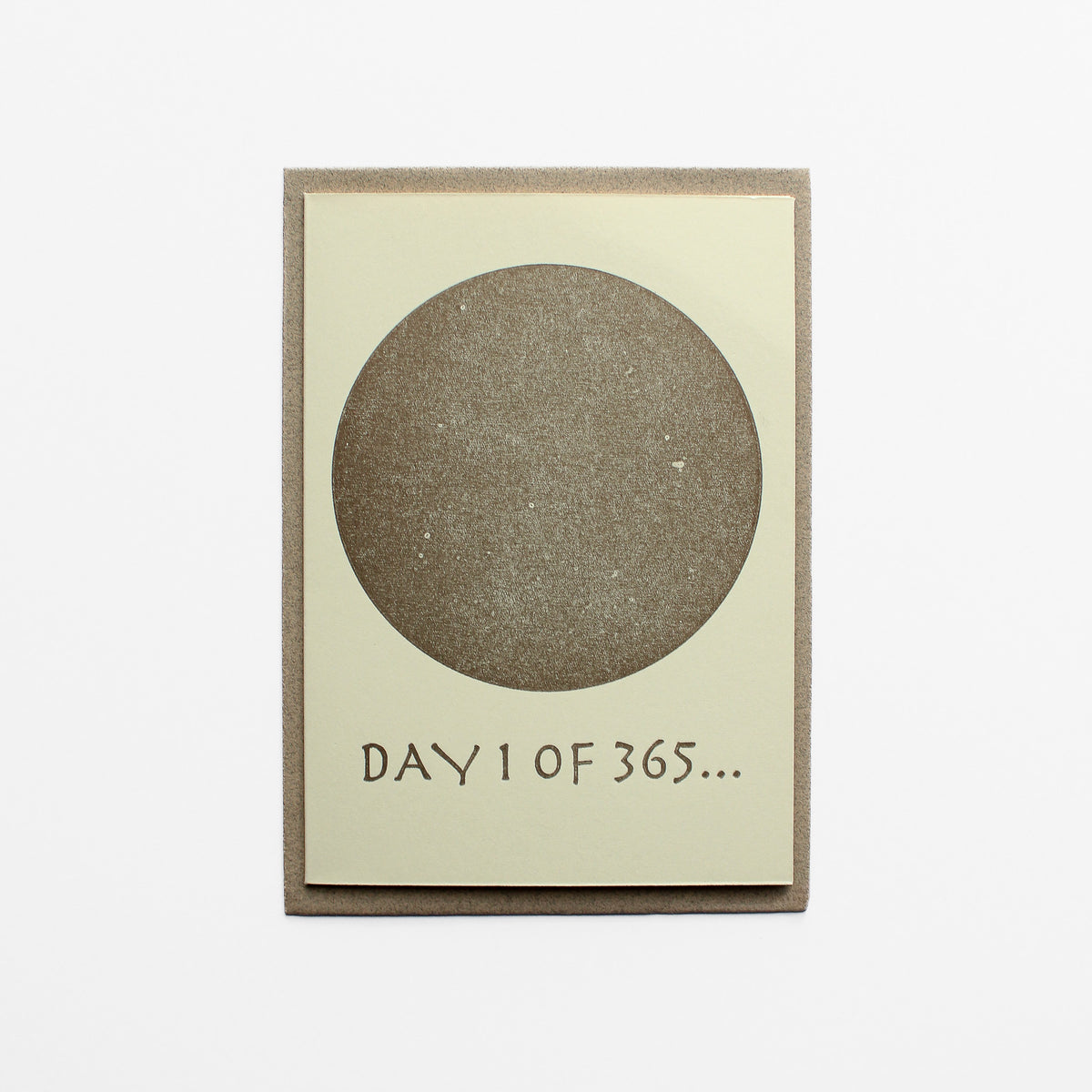 Day 1 of 365 Greeting Card