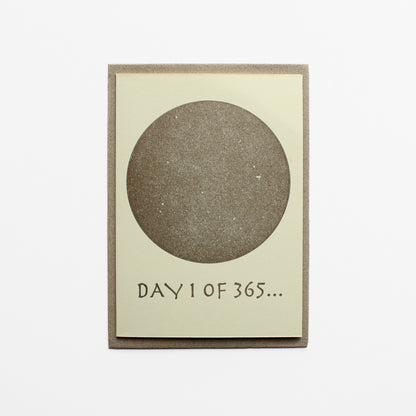 Day 1 of 365 Greeting Card