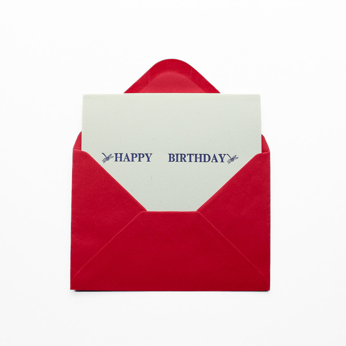 Happy Birthday Dragonflies Greeting Card