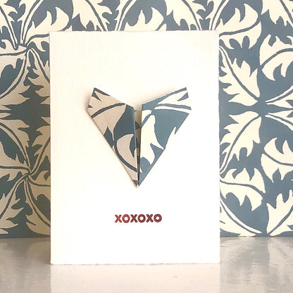 Origami Heart Greeting Card