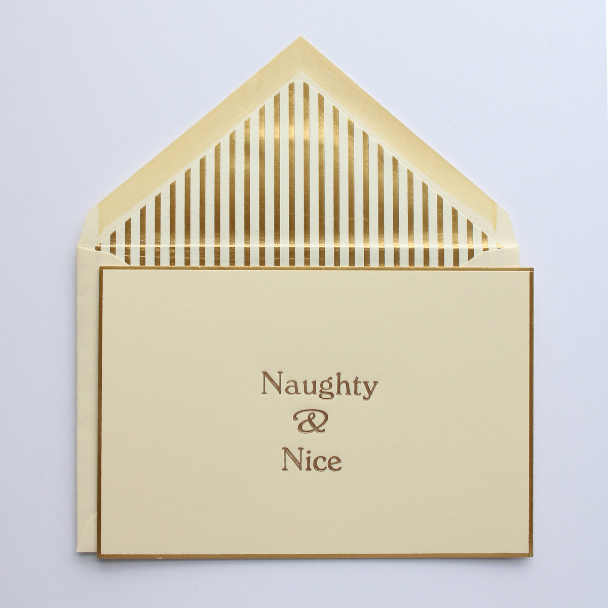 Naughty & Nice Christmas Card