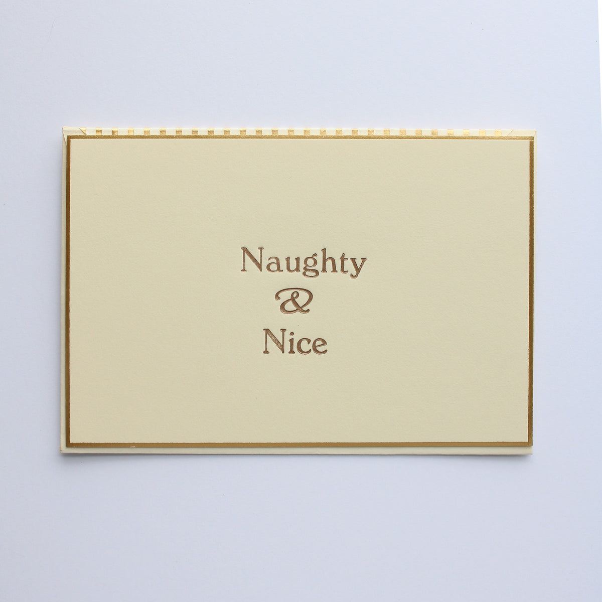 Naughty & Nice Christmas Card