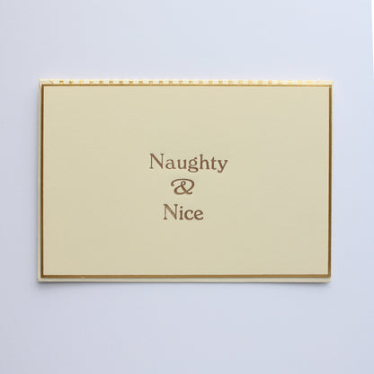Naughty & Nice Christmas Card