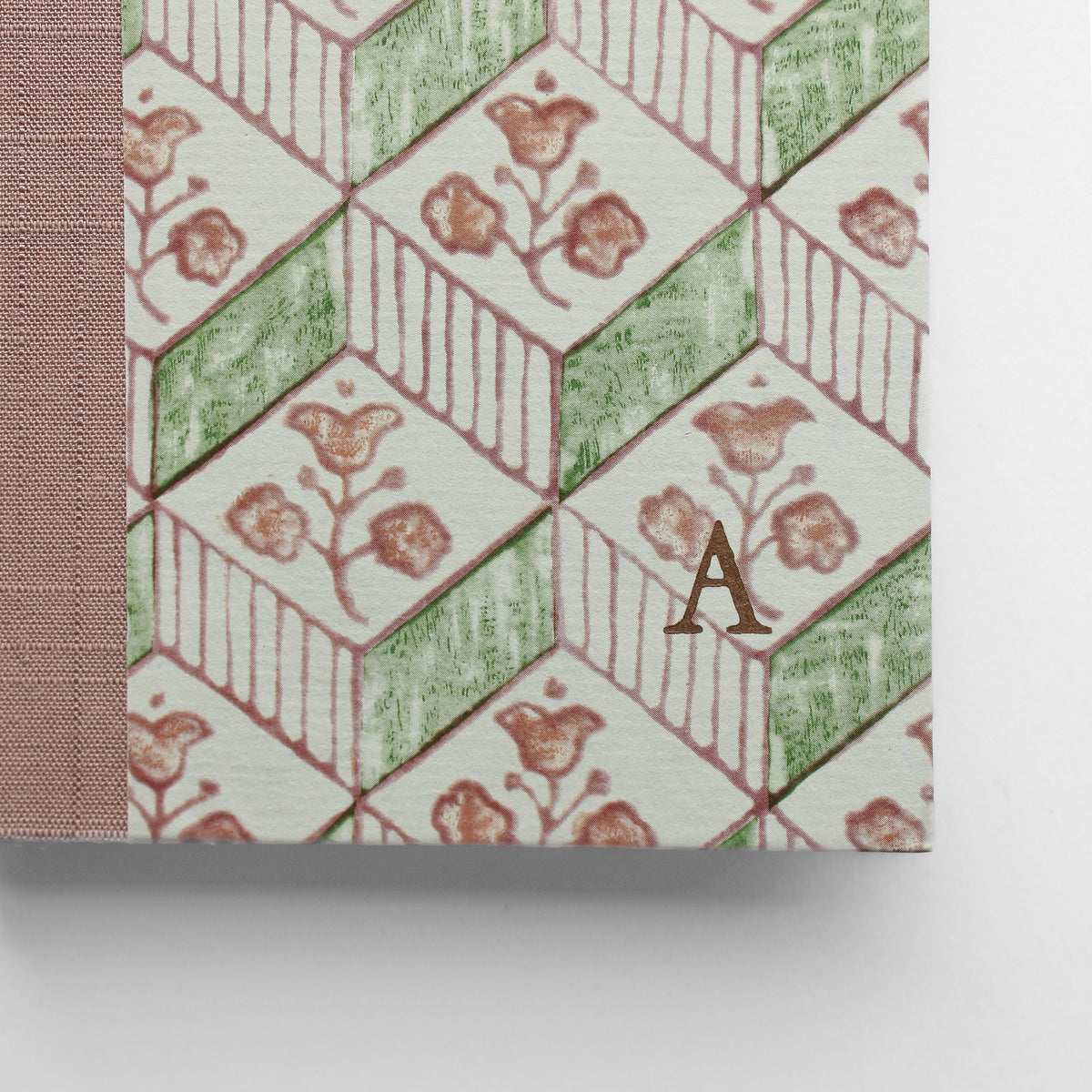 Green Heritage Florentine Notebook