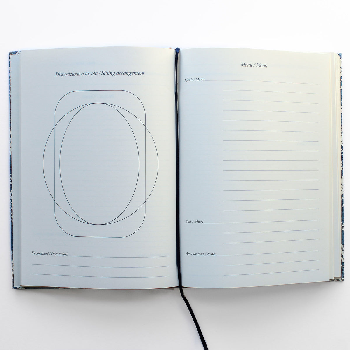 At Home Journal, Florentine Blue
