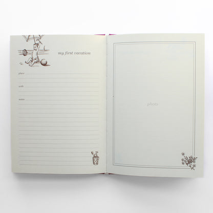 Baby Journal, Pink Stars