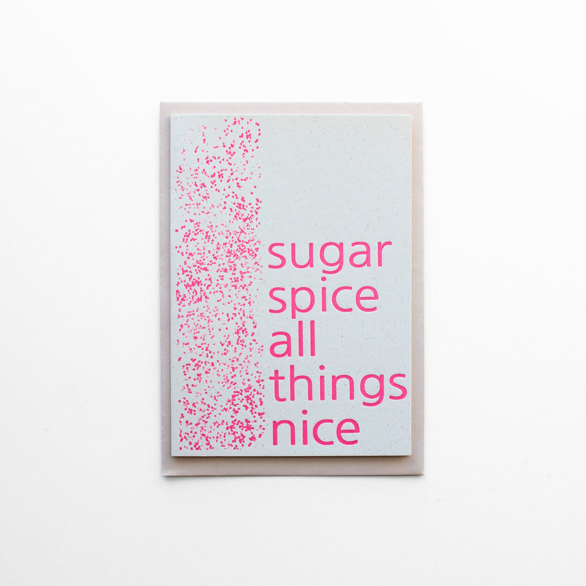 Pink Sugar & Spice Greeting Card